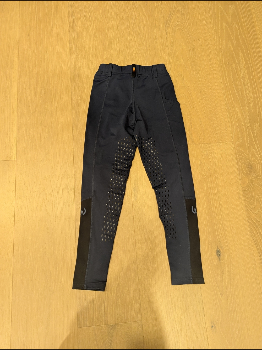 Kerrits Navy Kids Riding Pants - Picture 4 of 8